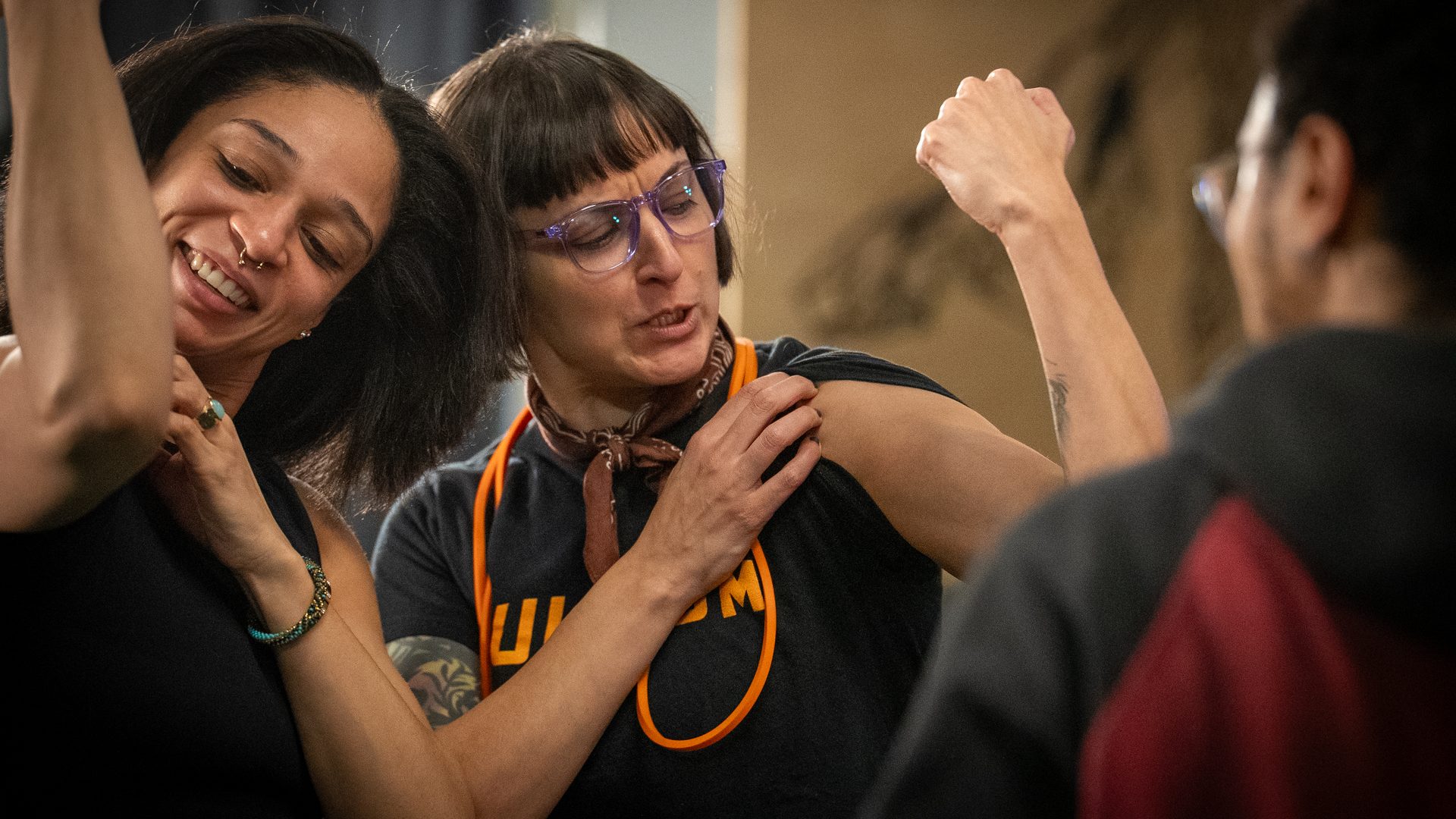 Fulcrum Fitness NE MLK Portland — coaching session in progress