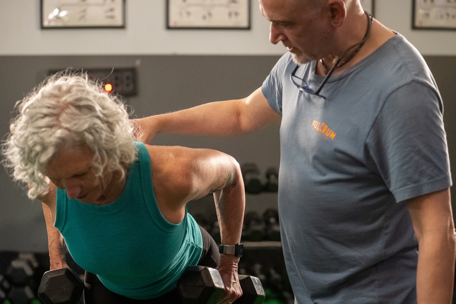Beginner-friendly gym Portland — senior fitness training with personalized coaching at Fulcrum