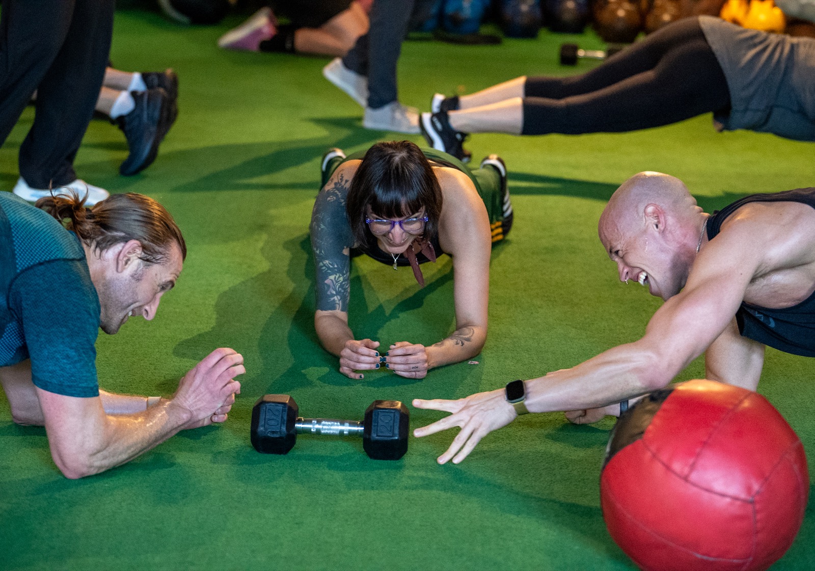 Fulcrum Fitness team training session